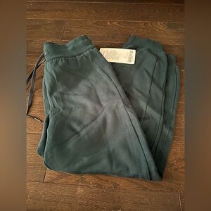 lululemon athletica Dark Green Scuba Joggers